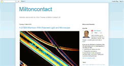 Desktop Screenshot of miltoncontact-blog.com
